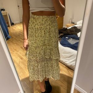 Floral skirt